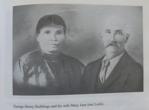George Stubbings and wife Mary Jane Lock